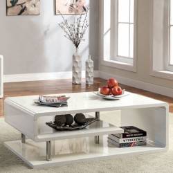 NINOVE I COFFEE TABLE Curled Shelving